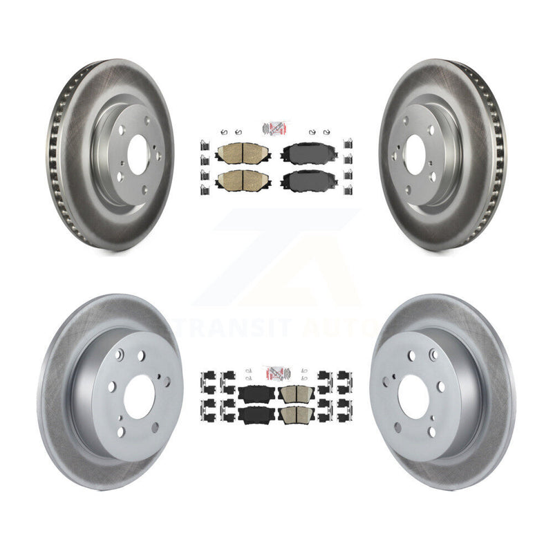 Transit Auto KGA-101191 Disc Brake Kit for 2009-2013 Pontiac Vibe, Toyota Matrix - Front and Rear