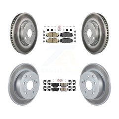 Transit Auto KGA-101192 Disc Brake Kit for 2009-2013 Pontiac Vibe, Toyota Matrix - Front and Rear