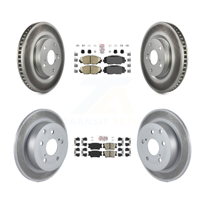 Transit Auto KGA-101192 Disc Brake Kit for 2009-2013 Pontiac Vibe, Toyota Matrix - Front and Rear