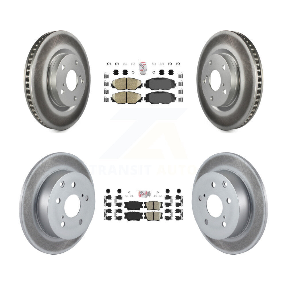 Transit Auto KGA-101194 Disc Brake Kit for 2009-2013 Pontiac Vibe, Toyota Matrix - Front and Rear