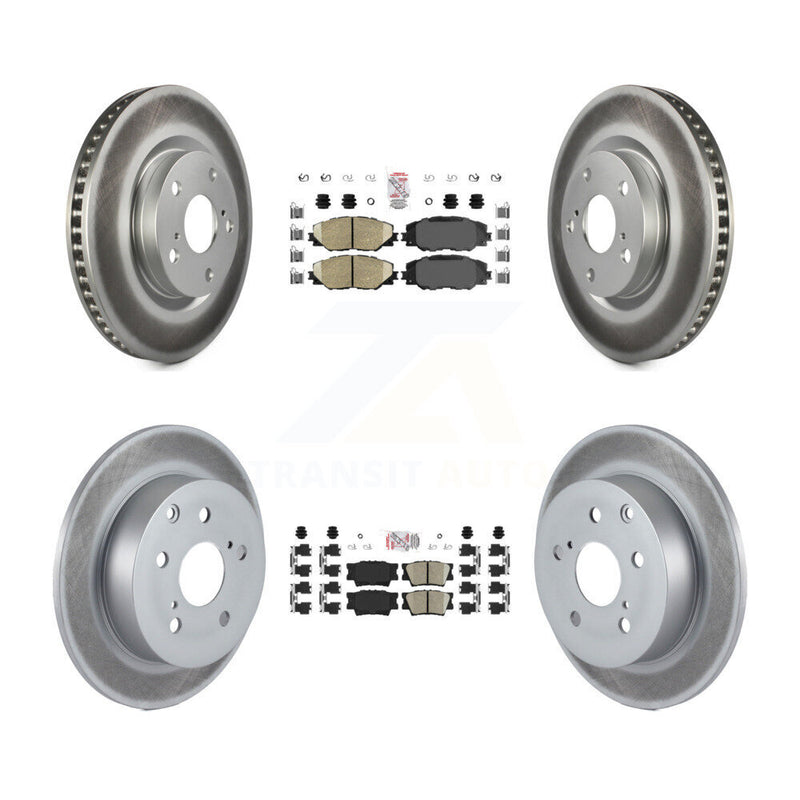 Transit Auto KGA-101194 Disc Brake Kit for 2009-2013 Pontiac Vibe, Toyota Matrix - Front and Rear