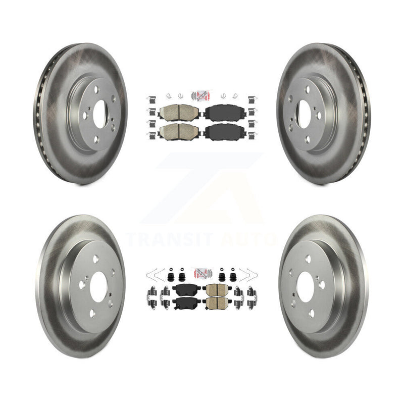 Transit Auto KGA-101195 Disc Brake Kit for 2009-2019 Toyota Corolla, Toyota Matrix, Pontiac Vibe - Front and Rear
