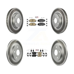 Transit Auto KGA-101197 Disc Brake Kit for 2009-2018 Toyota Corolla iM, Scion iM and More - Front and Rear