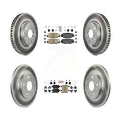 Transit Auto KGA-101198 Disc Brake Kit for 2009-2018 Toyota Corolla iM, Scion iM and More - Front and Rear