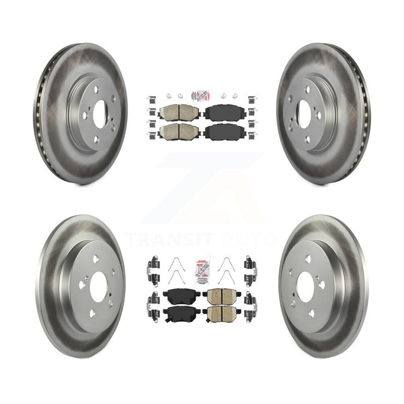 Transit Auto KGA-101199 Disc Brake Kit for 2009-2019 Toyota Corolla, Toyota Matrix, Pontiac Vibe - Front and Rear