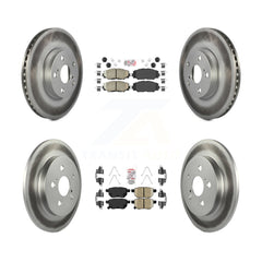 Transit Auto KGA-101200 Disc Brake Kit for 2009-2019 Toyota Corolla, Toyota Matrix, Pontiac Vibe - Front and Rear