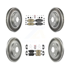 Transit Auto KGA-101202 Disc Brake Kit for 2009-2018 Toyota Corolla iM, Scion iM and More - Front and Rear