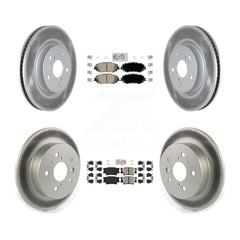 Transit Auto KGA-101207 Disc Brake Kit for 2018-2024 Toyota Camry - Front and Rear