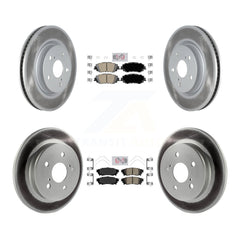 Transit Auto KGA-101213 Disc Brake Kit for 2018-2024 Toyota Camry, Lexus ES300h and More - Front and Rear