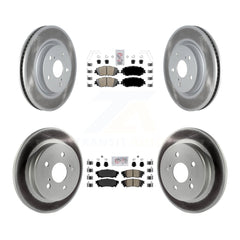 Transit Auto KGA-101220 Disc Brake Kit for 2018-2024 Toyota Camry, Lexus ES300h and More - Front and Rear