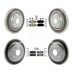 Transit Auto KGA-101226 Disc Brake Kit for 2020 Toyota Camry - Front and Rear