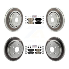 Transit Auto KGA-101236 Disc Brake Kit for 2020 Toyota Camry - Front and Rear