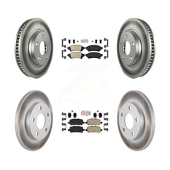Transit Auto KGA-101244 Disc Brake Kit for 2004-2009 Buick Allure, Buick LaCrosse, Pontiac Grand Prix - Front and Rear