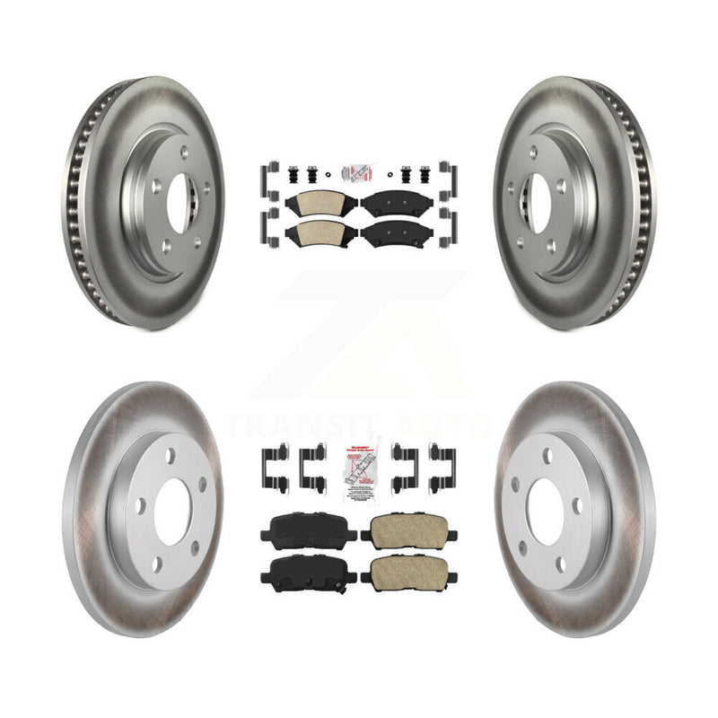 Transit Auto KGA-101246 Disc Brake Kit for 2004-2009 Buick Allure, Buick LaCrosse, Pontiac Grand Prix - Front and Rear