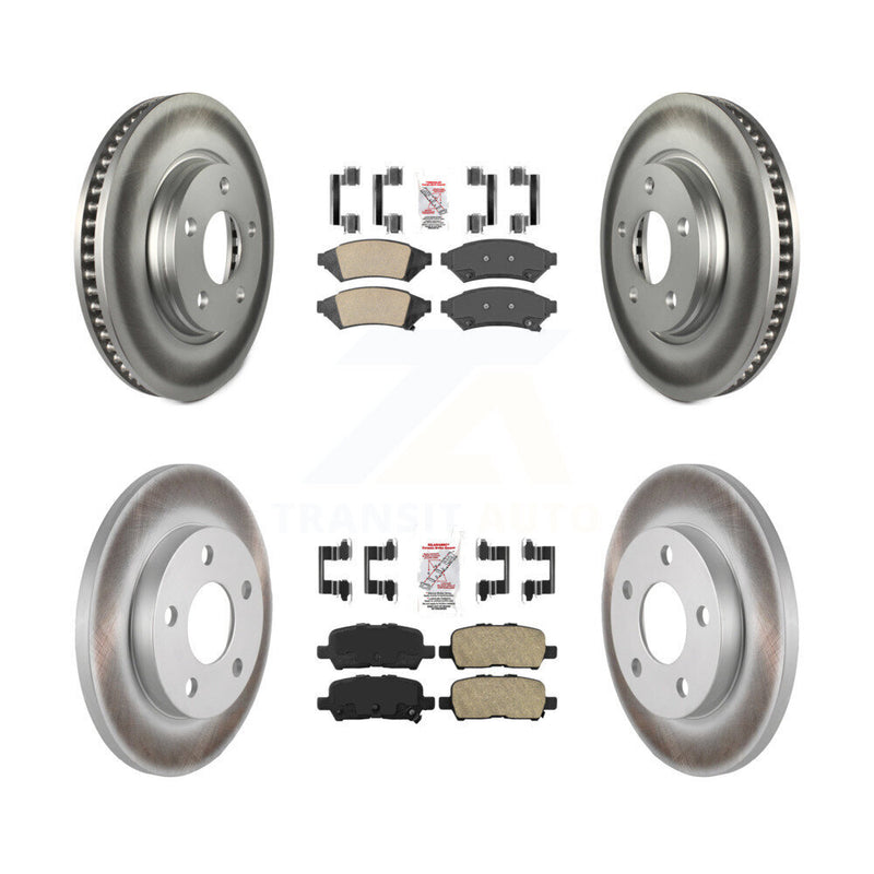 Transit Auto KGA-101247 Disc Brake Kit for 2004-2009 Buick Allure, Buick LaCrosse, Pontiac Grand Prix - Front and Rear