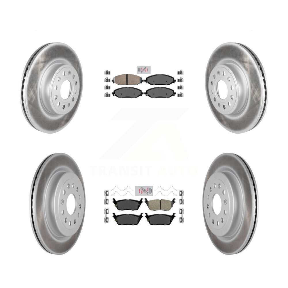 Transit Auto KGA-101249 Disc Brake Kit for 2019-2024 Ram 1500 - Front and Rear