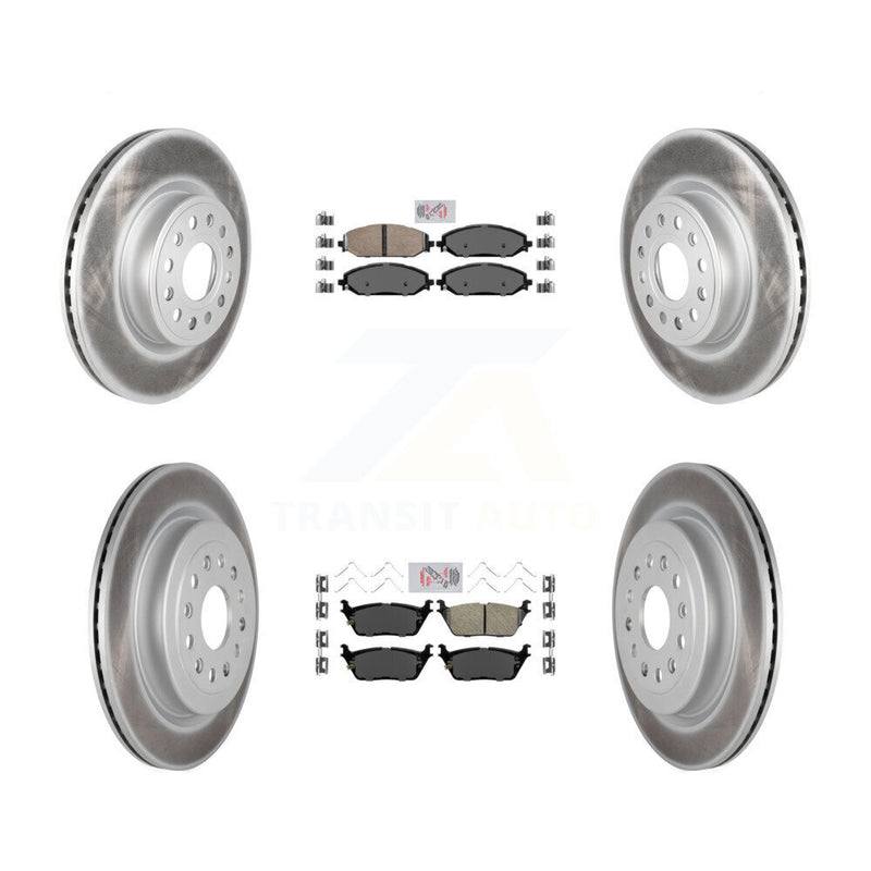 Transit Auto KGA-101249 Disc Brake Kit for 2019-2024 Ram 1500 - Front and Rear