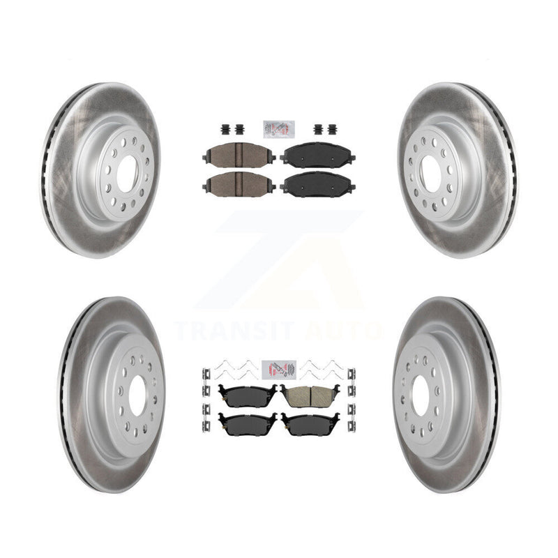 Transit Auto KGA-101250 Disc Brake Kit for 2019-2024 Ram 1500 - Front and Rear