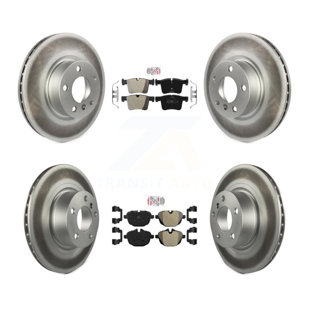 Transit Auto KGA-101251 Disc Brake Kit for 2011-2018 BMW X4, BMW X3 - Front and Rear