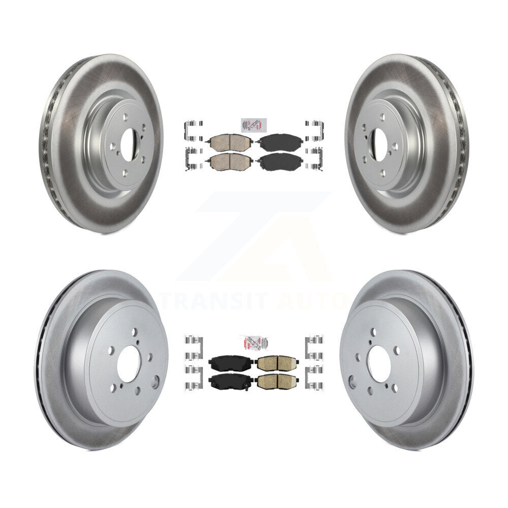 Transit Auto KGA-101257 Disc Brake Kit for 2010-2014 Subaru Legacy, Subaru Outback - Front and Rear