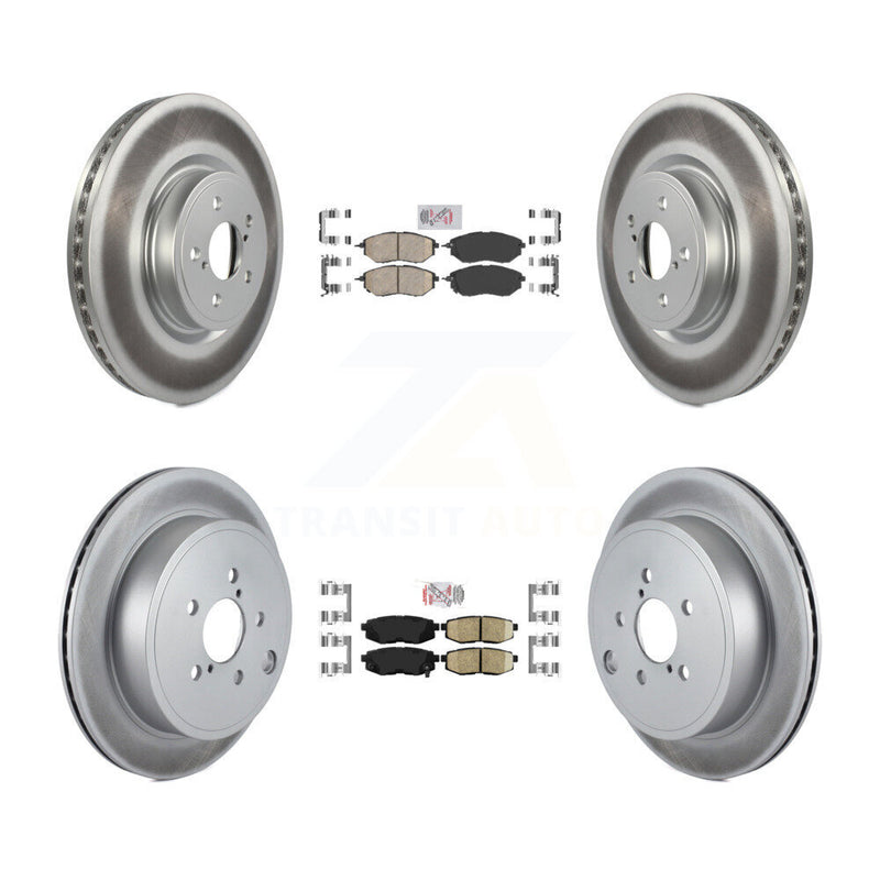 Transit Auto KGA-101257 Disc Brake Kit for 2010-2014 Subaru Legacy, Subaru Outback - Front and Rear