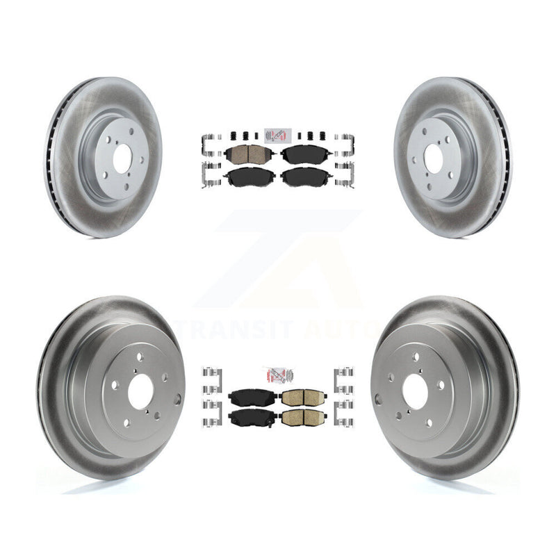 Transit Auto KGA-101262 Disc Brake Kit for 2006-2014 Subaru Tribeca, Subaru B9 Tribeca - Front and Rear