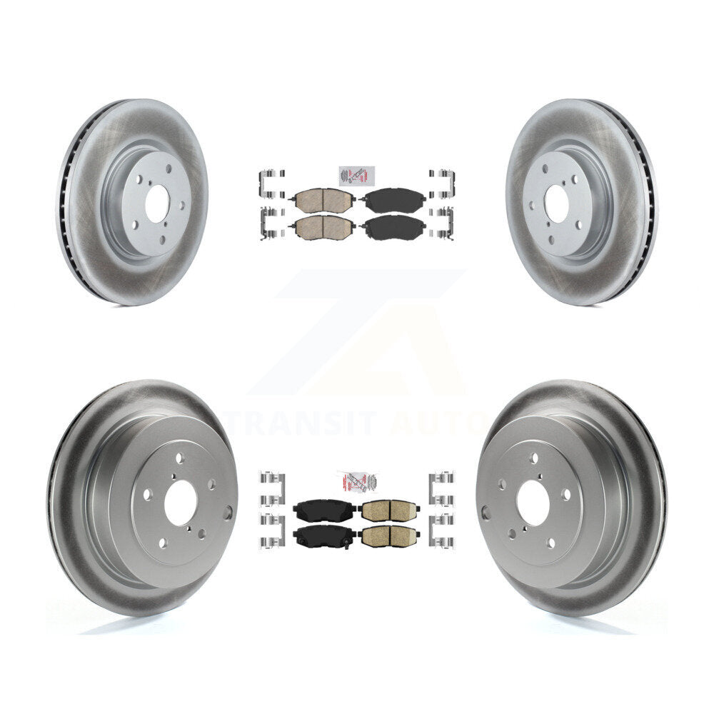Transit Auto KGA-101263 Disc Brake Kit for 2006-2014 Subaru Tribeca, Subaru B9 Tribeca - Front and Rear