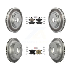 Transit Auto KGA-101268 Disc Brake Kit for 2014-2018 Subaru Forester - Front and Rear