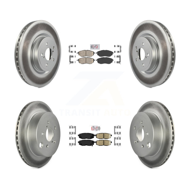 Transit Auto KGA-101269 Disc Brake Kit for 2014-2018 Subaru Forester - Front and Rear