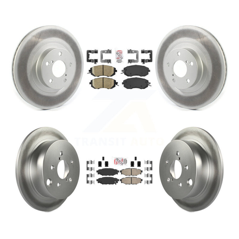 Transit Auto KGA-101270 Disc Brake Kit for 2013-2018 Subaru Crosstrek, Subaru Forester, Subaru XV Crosstrek - Front and Rear