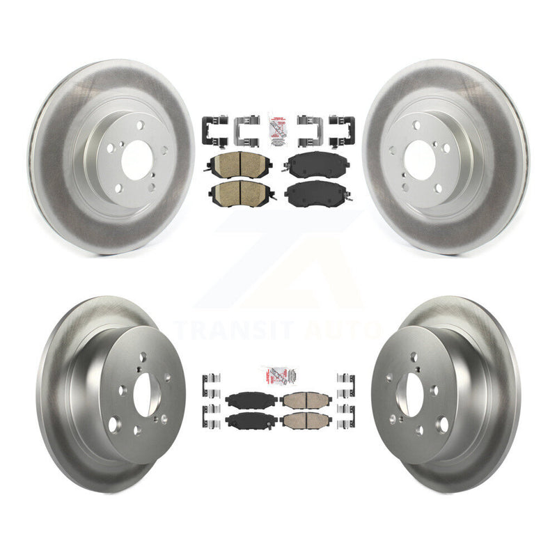 Transit Auto KGA-101271 Disc Brake Kit for 2013-2018 Subaru Crosstrek, Subaru Forester, Subaru XV Crosstrek - Front and Rear