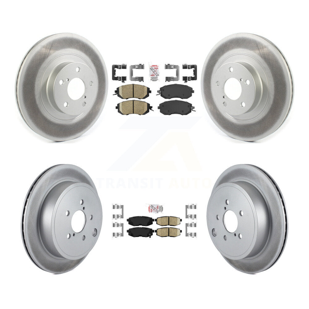 Transit Auto KGA-101272 Disc Brake Kit for 2017-2023 Subaru BRZ, Toyota GR86, Toyota 86 - Front and Rear