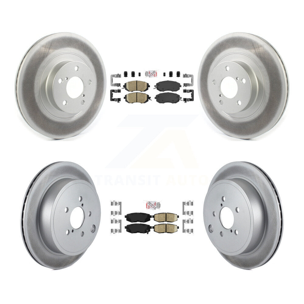 Transit Auto KGA-101273 Disc Brake Kit for 2017-2023 Subaru BRZ, Toyota GR86, Toyota 86 - Front and Rear