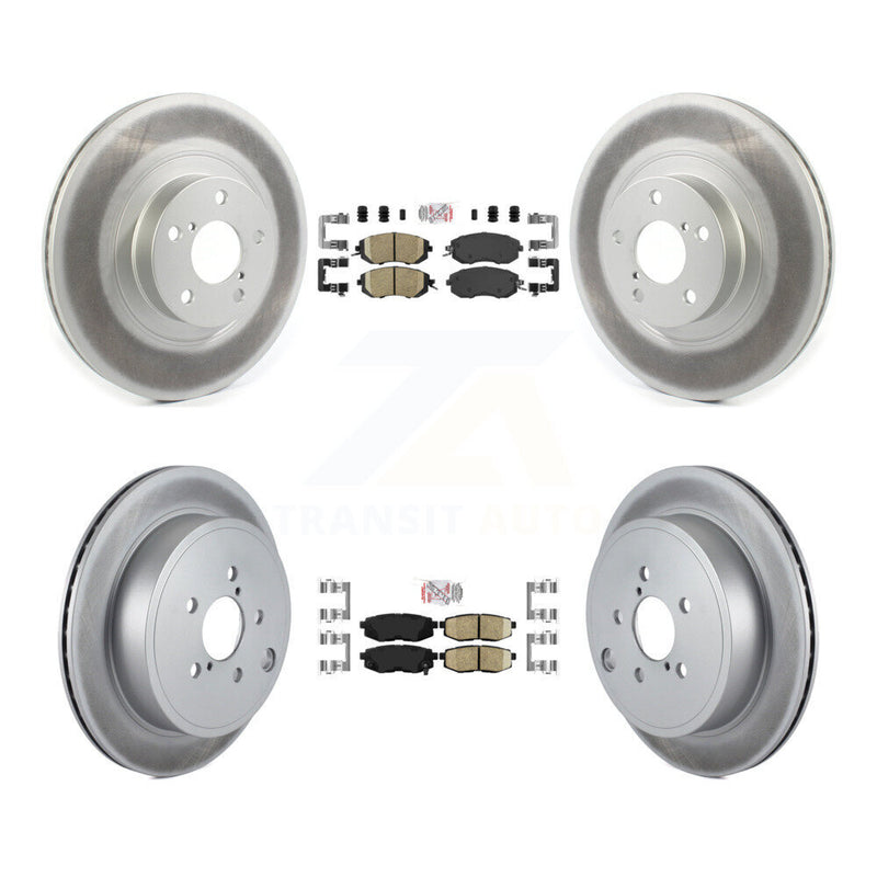 Transit Auto KGA-101273 Disc Brake Kit for 2017-2023 Subaru BRZ, Toyota GR86, Toyota 86 - Front and Rear