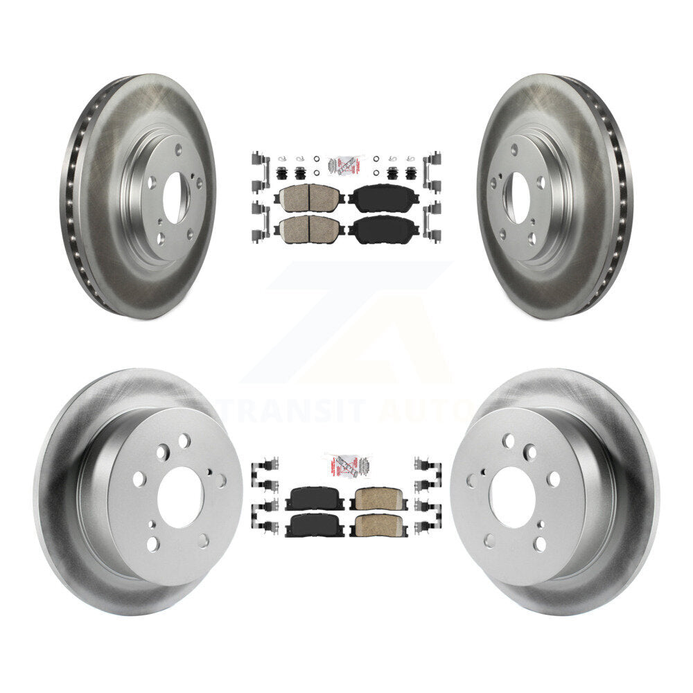 Transit Auto KGA-101274 Disc Brake Kit for 2004-2006 Lexus ES330 - Front and Rear
