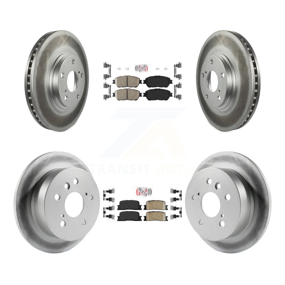 Transit Auto KGA-101275 Disc Brake Kit for 2004-2006 Lexus ES330 - Front and Rear