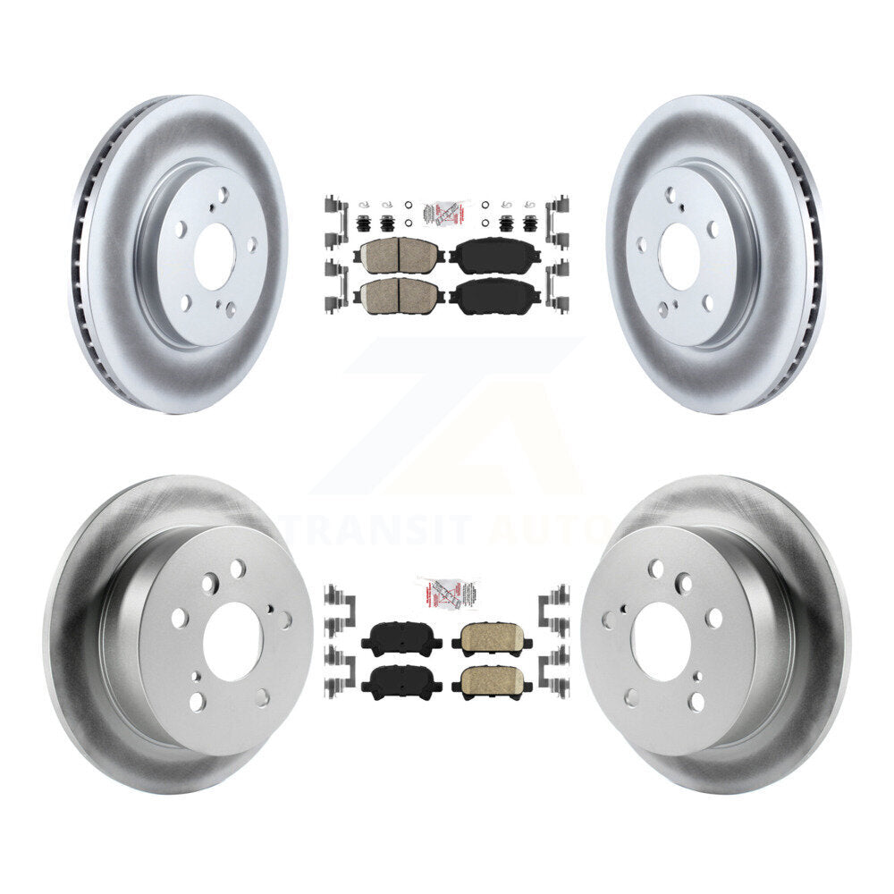 Transit Auto KGA-101286 Disc Brake Kit for 2004-2008 Toyota Avalon, Toyota Solara - Front and Rear