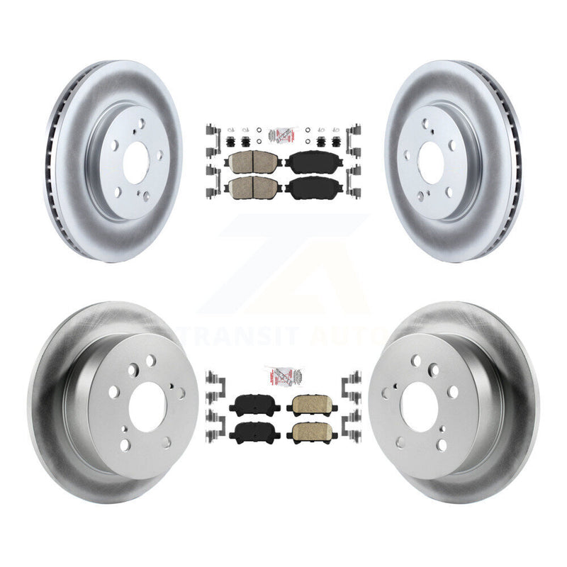 Transit Auto KGA-101286 Disc Brake Kit for 2004-2008 Toyota Avalon, Toyota Solara - Front and Rear