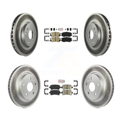 Transit Auto KGA-101311 Disc Brake Kit for 2010-2020 Chevrolet Malibu Limited, Chevrolet Impala and More - Front and Rear