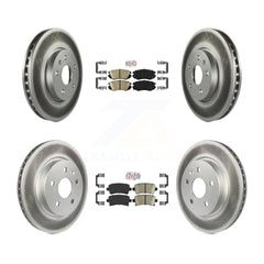Transit Auto KGA-101312 Disc Brake Kit for 2010-2020 Chevrolet Malibu Limited, Chevrolet Impala and More - Front and Rear