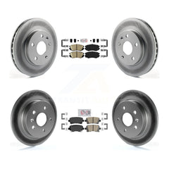 Transit Auto KGA-101318 Disc Brake Kit for 2013-2015 Chevrolet Malibu - Front and Rear