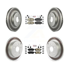 Transit Auto KGA-101334 Disc Brake Kit for 2012-2018 Toyota Prius V - Front and Rear