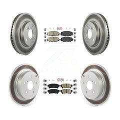 Transit Auto KGA-101335 Disc Brake Kit for 2012-2018 Toyota Prius V - Front and Rear