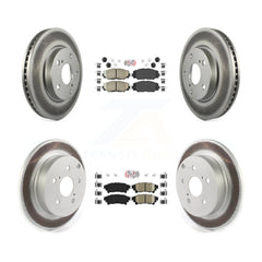 Transit Auto KGA-101336 Disc Brake Kit for 2012-2018 Toyota Prius V - Front and Rear