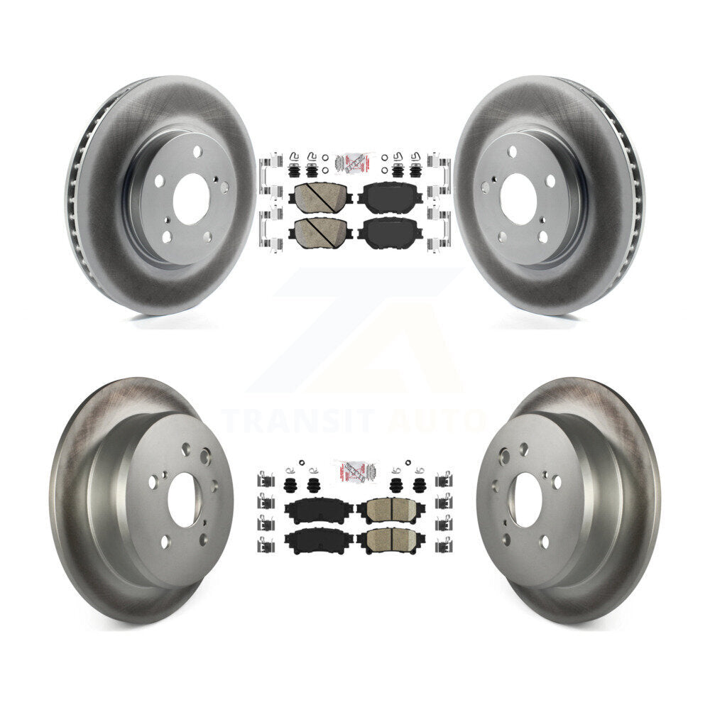 Transit Auto KGA-101337 Disc Brake Kit for 2014-2015 Lexus IS250 - Front and Rear