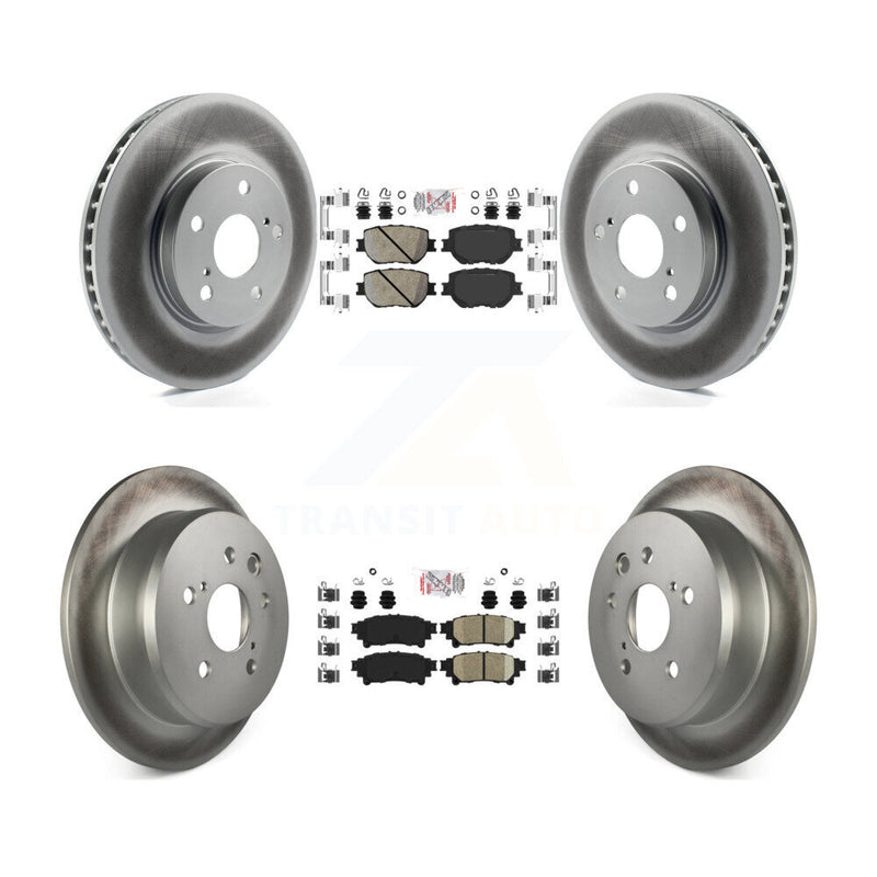 Transit Auto KGA-101337 Disc Brake Kit for 2014-2015 Lexus IS250 - Front and Rear