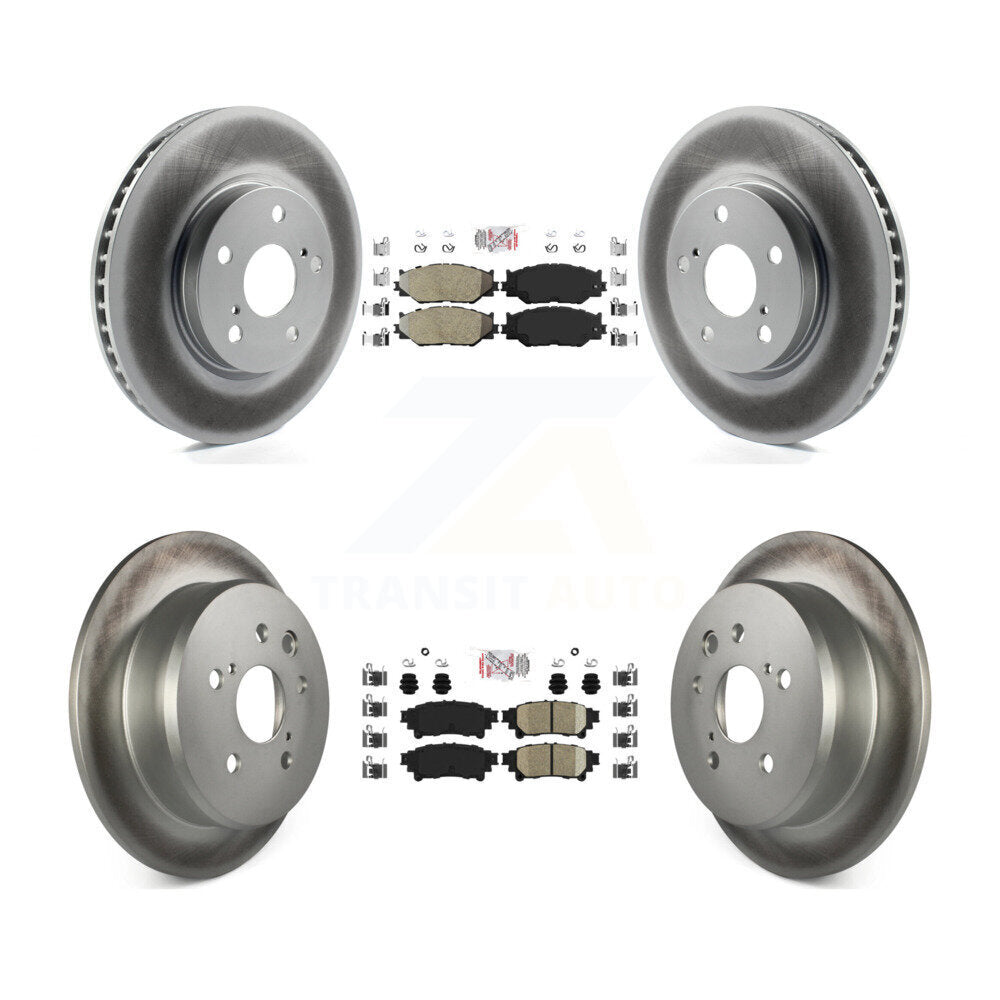 Transit Auto KGA-101338 Disc Brake Kit for 2014-2015 Lexus IS250 - Front and Rear
