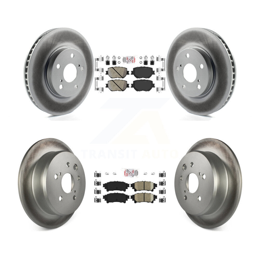 Transit Auto KGA-101339 Disc Brake Kit for 2014-2015 Lexus IS250 - Front and Rear