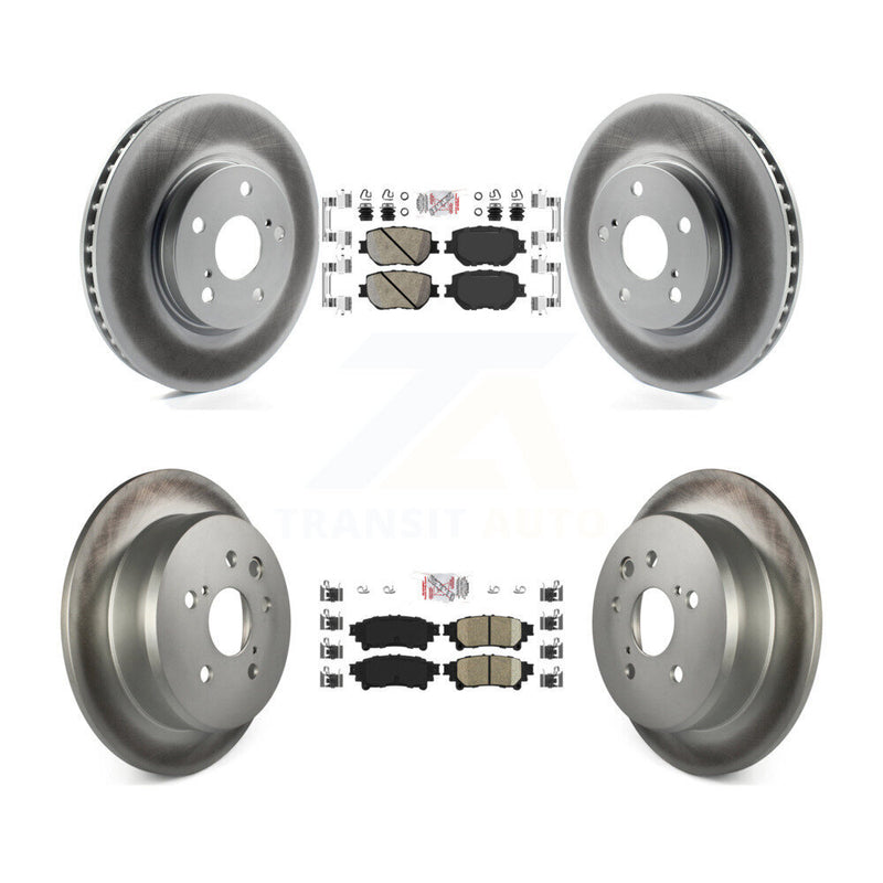 Transit Auto KGA-101339 Disc Brake Kit for 2014-2015 Lexus IS250 - Front and Rear