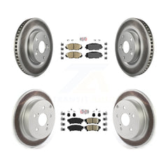 Transit Auto KGA-101345 Disc Brake Kit for 2016-2020 Toyota Mirai - Front and Rear